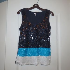 Fun sequin Tank